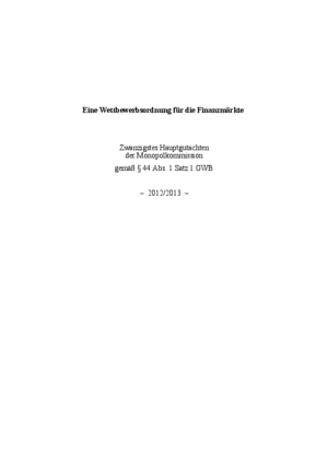 Hauptgutachten 2014