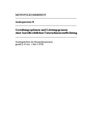 Sondergutachten 58