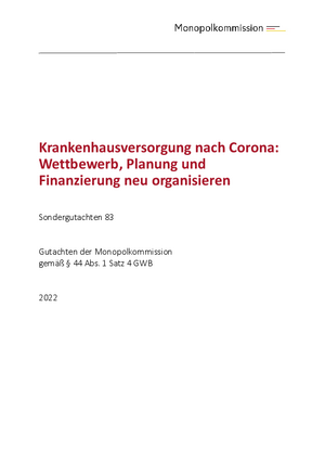 Sondergutachten 83